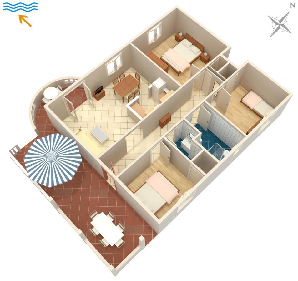 פוסטיר Apartments By The Sea Splitska, Brac - 2923 מראה חיצוני תמונה